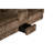 Manual Motion Loveseat Recliner Fur-Like Corduroy In Chocolate-1299194686-1299194683