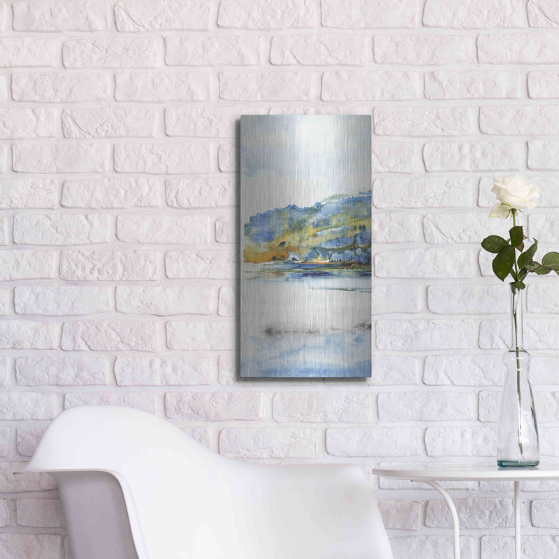 Art mural en métal Wrought Studio ™ «Island Mist I» par Tim O'Toole