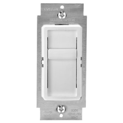 Tamper Resistant Slide Single Pole Dimmer