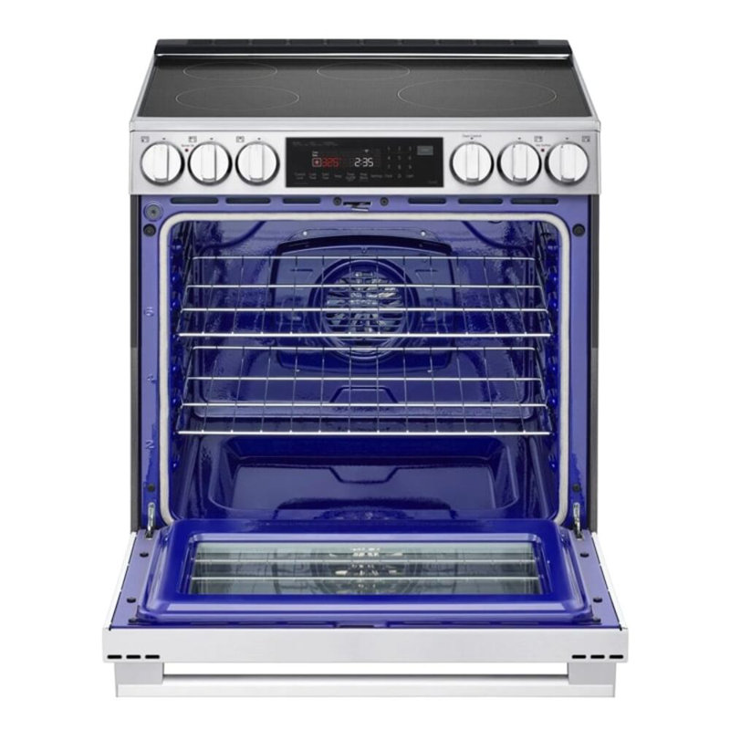 LG 6.3 cu. ft. Smart Induction Slide-In Range with Instaview, ProBake Convection, Air Fry, and Air Sous Vide, 5