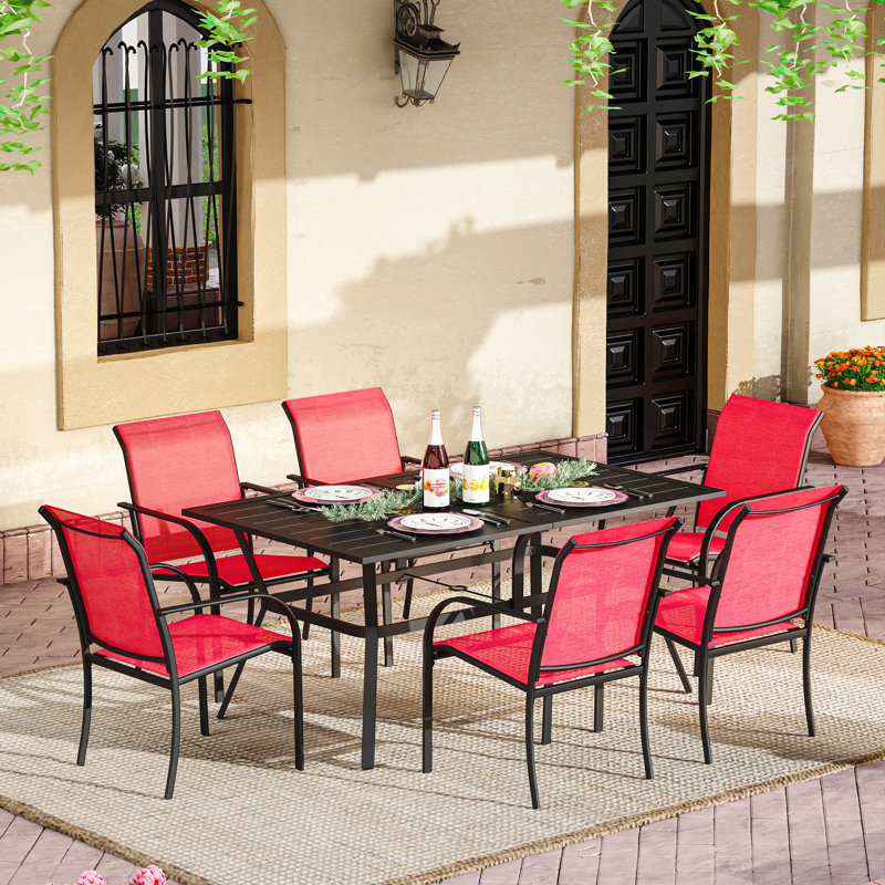 Valmer 6 - personne 60 L extérieur, Rouge