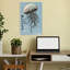 Beautiful Jellyfish Abstract Contemporary Wall Art Print 1 Piece Wrapped Canvas Wall Art-1365975360