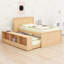 Lit avec rangement et lit gigogne escamotable-128932130-128932131