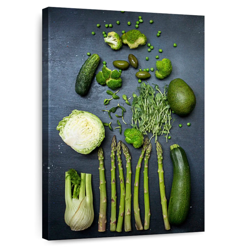 Aliments sains et verts, H 24 po x l 16 po