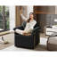 Fauteuil d'appoint pivotant à 360 degrés