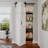 84'' Solid - Manufactured Wood Primed Louvered with Installation Hardware Kit Bi-Fold barn Door-99309713