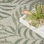 Tapis d'extérieur vert ivoire Wildon Home® Garden Oasis-477328066