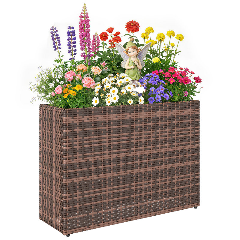Raised Garden Bed, Brun