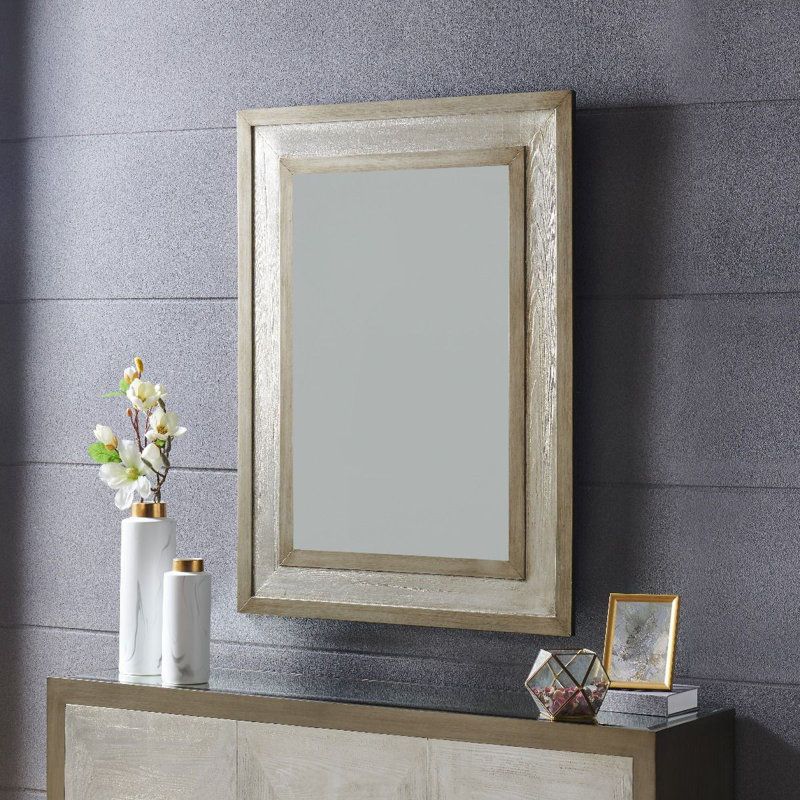 Greenberg Flat Mirror with Shelves