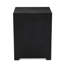 Support de réservoir multi-fonctionnel en fer utilisé comme table d'appoint Structure thermolaquée gris foncé sans assemblage l 15,49 po x P 20,17 po