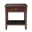 Table de chevet avec tiroir et tablette Beckett-53309532