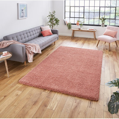 Mifflintown area rug Machine Woven Rectangle Peach