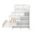 Ilvo Kids Bunk Bed with Trundle-961933182