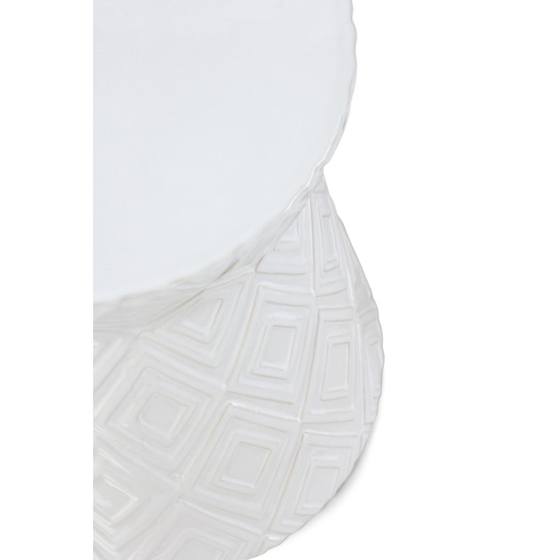 Jerri Ceramic Accent Stool