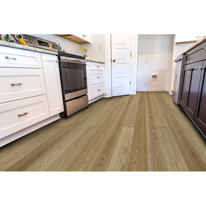 6.2" W x 39.4" L Peel and Stick Wood Look Vinyl Flooring,Self-adhesive Vinyl Flooring, Golden Oak