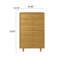 Commode 23,62 "Mid-Century moderne à 6 tiroirs