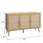 Anelise 3 Rattan Door Sideboard