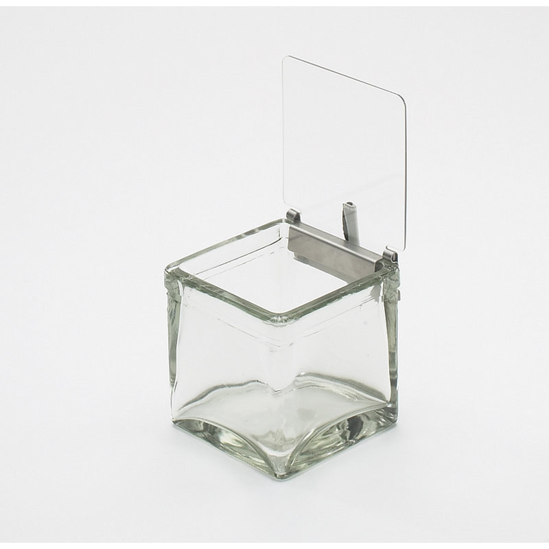 Solid Plastic Lid with Stainless Steel Hinge