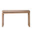 Console étroite, table de vestibule mince, canapé de petit espace, table de couloir de 52 pouces, console en bois avec détail de perles, console rustique moderne, table de finition en bois naturel, table de vestibule minimaliste.