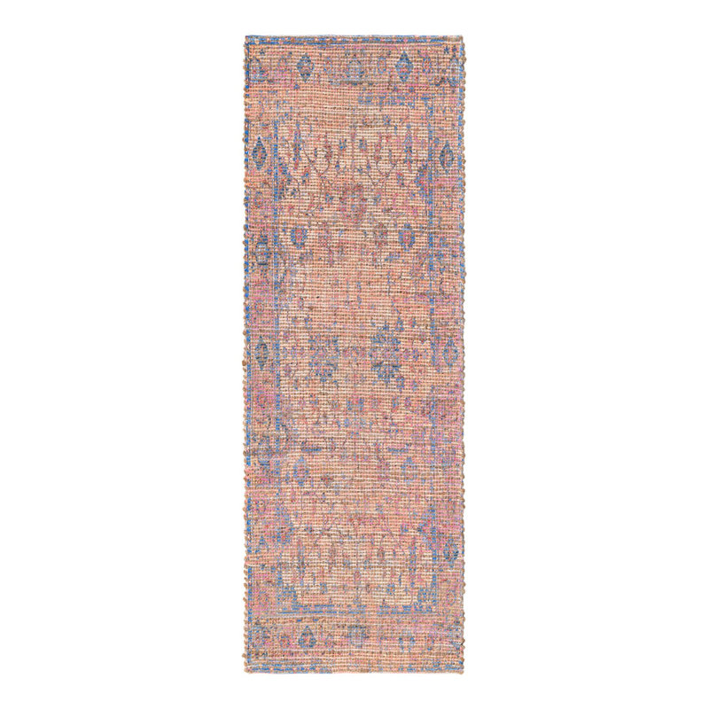Tapis Watkin - pêche rose, Tapis de couloir 2 pi 2 po x 6 pi 1 po