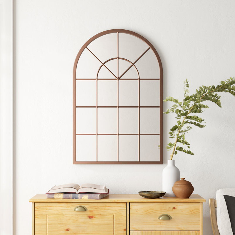 Beauvais Metal Flat Wall Mirror