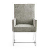 Element Tufted Velvet Upholstered Arm Chair