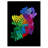 " Ireland Text Map 4 " by Michael Tompsett-10618172