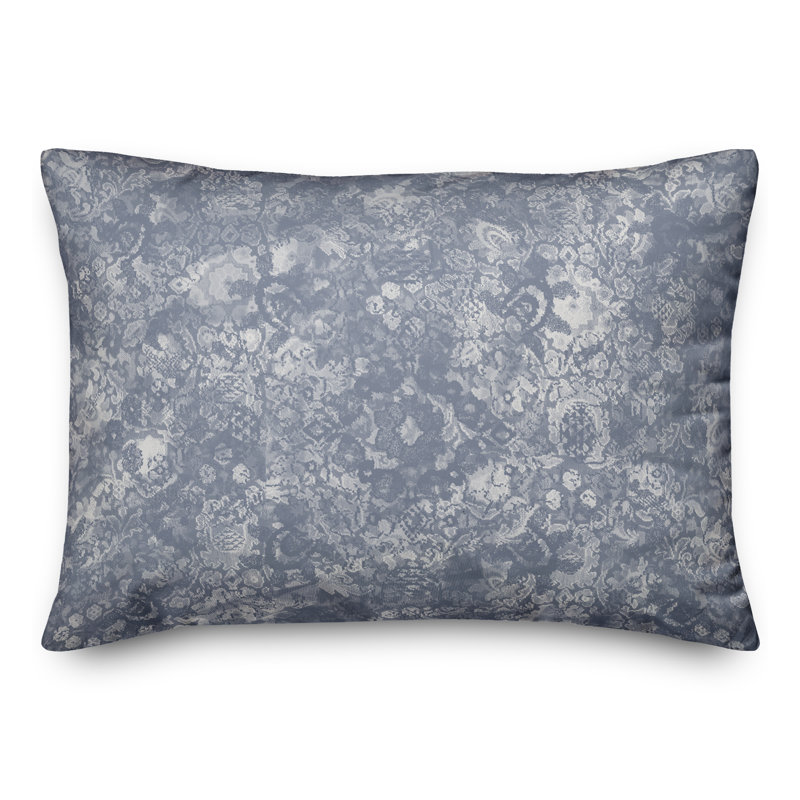  Faded Rectangular Pillow Cover & Insert