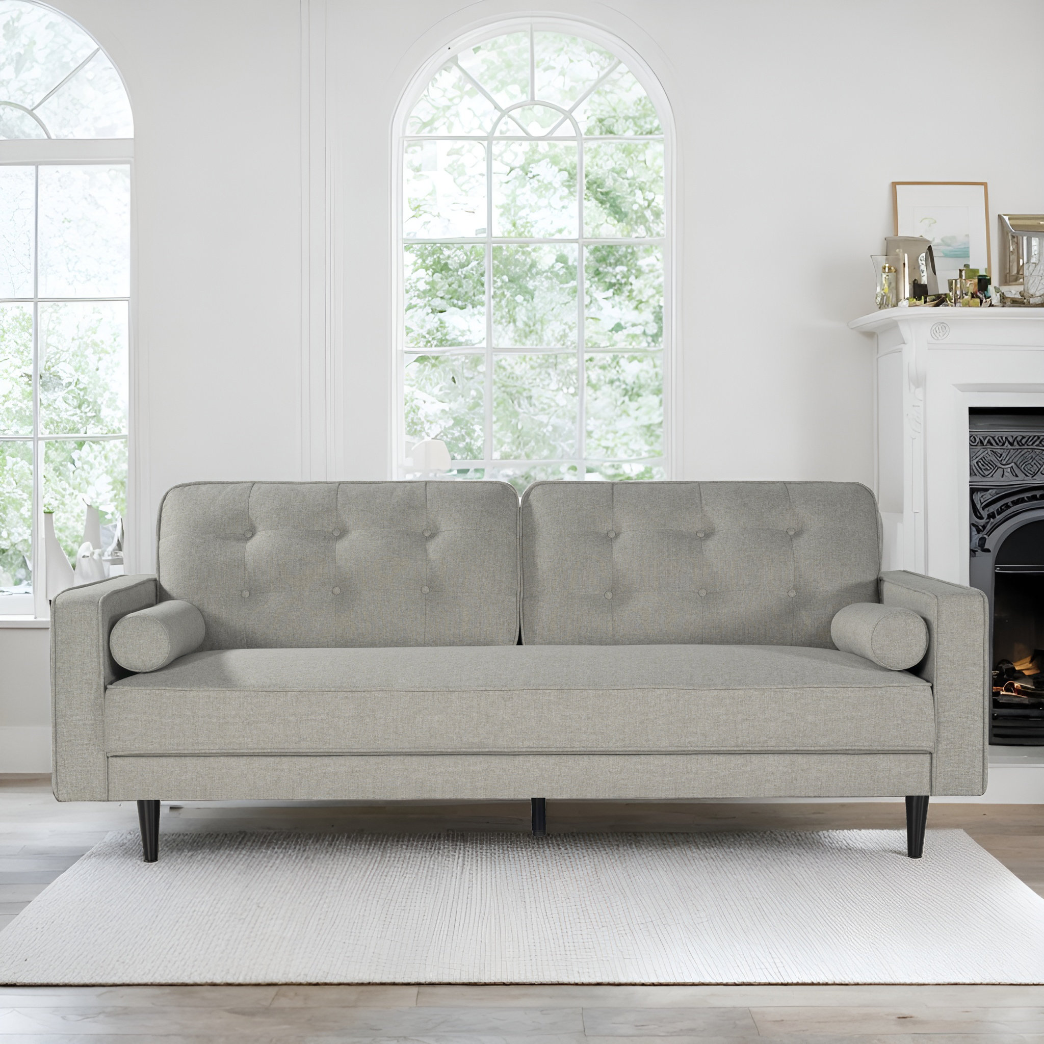 Latitude Run® Modern 2-Seater Fabric Loveseat Sofa - Wayfair Canada