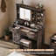 Bureau de coiffeuse avec miroir coulissant Farmhouse-323219293