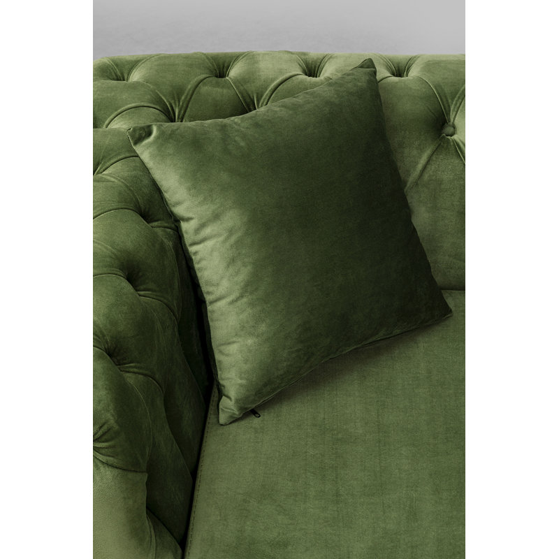 Bellissima 2 Seater Upholstered Sofa, Green