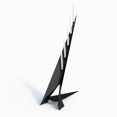 Metal Floor Candelabra
