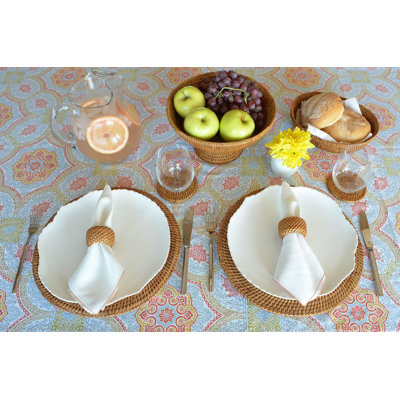 Everard Round Coaster Set with Holder