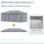 Tente avec auvent Pop Up Outsunny-1682399861