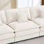 Canapé modulaire en L avec repose-pieds amovible-2117238831