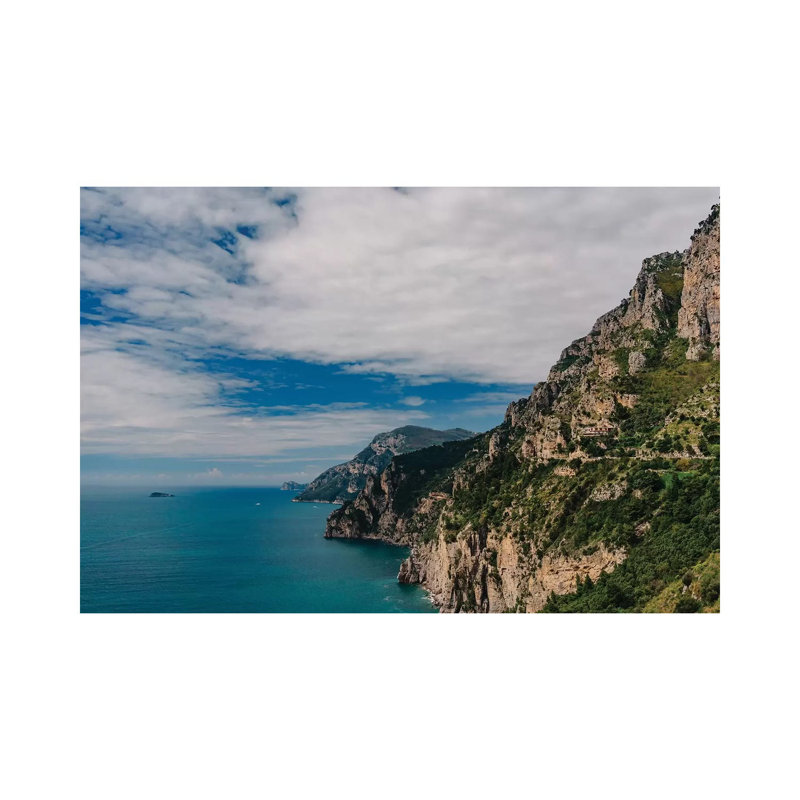 Amalfi Coast III by Bethany Young - Print on Canvas, Wrapped Canvas, 30.48cm H x 45.72cm W x 1.91cm D