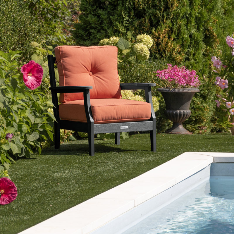 Lehigh Deep Seating Chair, Canvas Persimmon 