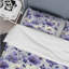 Ensemble de housse de couette Modern Flower Mauve Lavender Delight III-109155346
