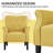 Azani 29" W Tufted Armchair-1695677873