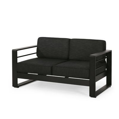 Dark Gray Aluminium Bay Mp1 Backyard - Elegant Style, 56.67 In. Depth, 26.83 Width, 24.61 Height Design,