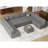 Neemi Modular Sleeper Sectional Sofa Couch Oversized U Shaped Sofa With Storage Convertible Sofa Set With Ottoman Sectional Sofa-1753596639