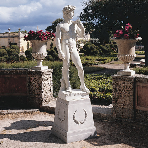 Design Toscano 21-in H x 12.5-in W Brown Yeti Garden Statue in the Garden  Statues department at