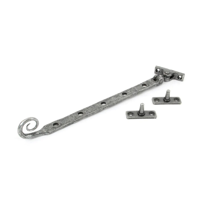 Monkeytail Stay Door Accessory, Aged Brass, 27.2" W