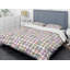 Ensemble de housse de couette à motif abstrait en microfibre-40701858