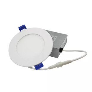 Strak Led 4 po à panneau mince et gradué 9W-750 lumens 5CCT (27k-30k-40k-50k-60k)