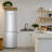 Conserv 11.5cf Tall Frost Free Ref-Freezer 24in Wine Rack E-Star 43dB Stainless