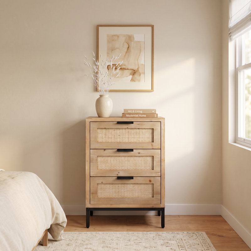 Mary 3 - Drawer in Brown/Black