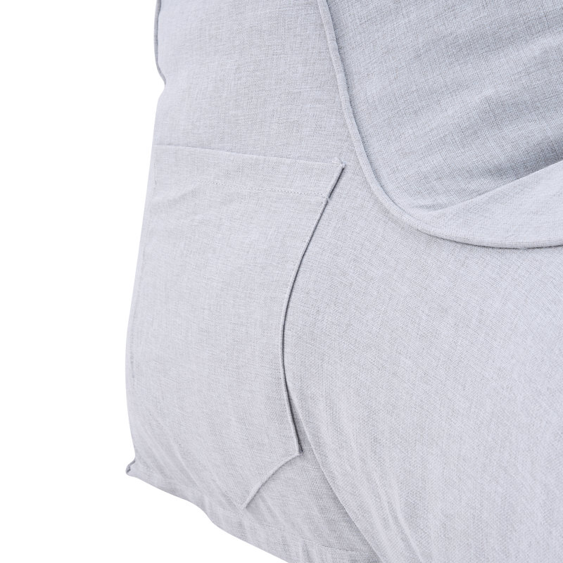 Fauteuil à billes d'extérieur en oléfine Lyra, 1, Gris