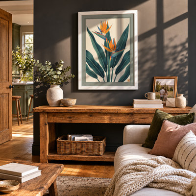 Tropical Bloom Botanical - Framed Print