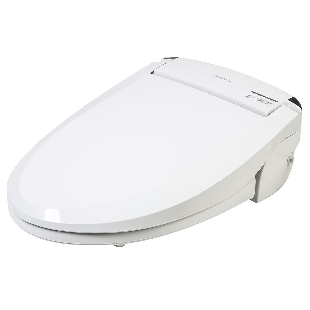 Elongated Toilet Seat Bidet Blooming